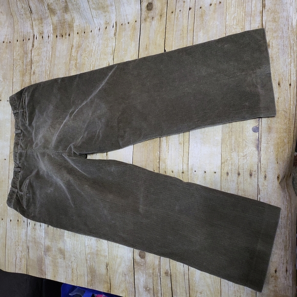 Vntg Orvis corduroy pants with leather pockets - Picture 3 of 6